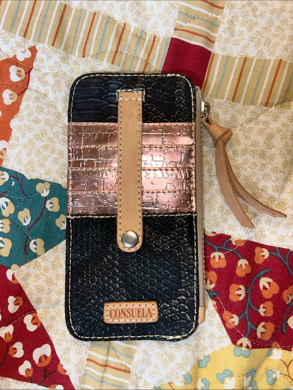 Consuela Rattler Card Organizer Wallet